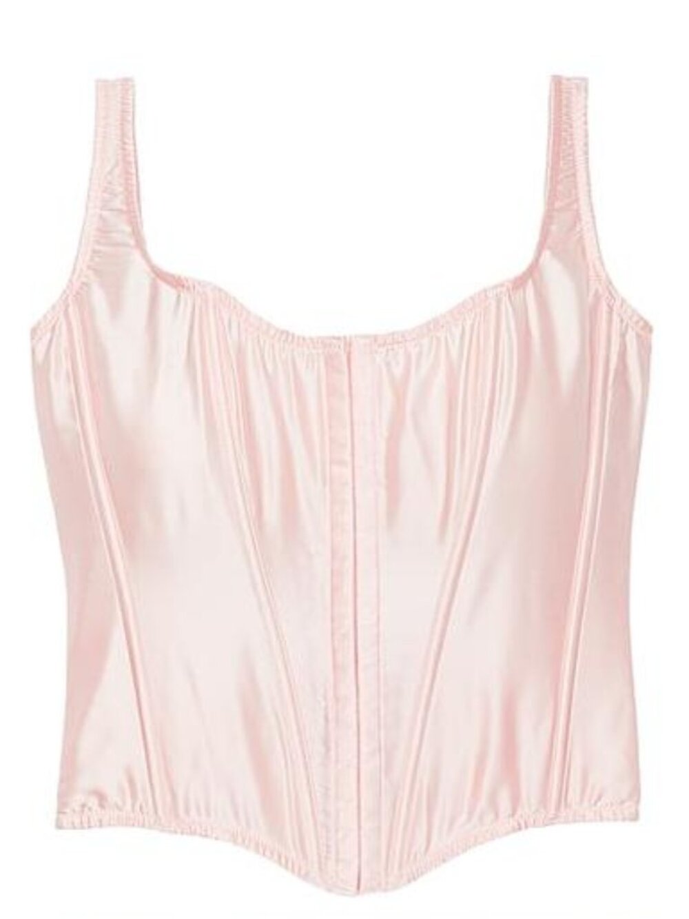 New! Victoria’s Secret Pink The Classic Silk Corset Top Medium 34453